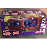 Lansay France - Spiderman ‘Spider Mobile’ Toy - Marvel Comics 1997 large boxed toy in very good