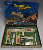 Tri-ang Minic Ships M895 S.S. Nieuw Amsterdam Presentation set nice clean example some distress to