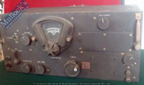 WWII Aircraft Radio - Radio receiver Model Number SC1265A 46w x 24d x 20h cm (Please note not