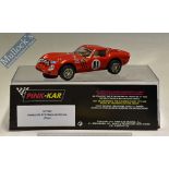 Scalextric/Slot Cars - Pink-Kar CV 052 Ferrari 250 GTO Rallye de Gerona (Rojo) in red with No81