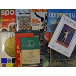 Collection of Olympic Games Memorabilia to include 1932 programme, 1948 Games official report x 2,