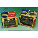 Dinky Toys 353 Shado 2 Mobile Diecast Model Together with 690 Scorpion Tank in original boxes (