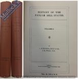 India & Punjab – History of the princely Punjab hill states Books - A first edition two volume set