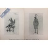 India & Punjab – Antique Print of Nabha Horseman & Punjabi Police - Two vintage prints, one of a