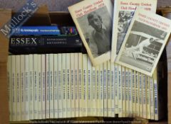 1970’s to 1990’s Essex County Cricket Club Yearbooks 1977 to 1997, including some duplicates (43),