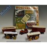 ‘The County of Salop Steam Engine Society’ Corgi Fowler B6 Diecast Models both loose together with