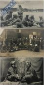 India & Punjab – Sikh Prisoners at German Camp Three early vintage WWI German Propaganda postcards