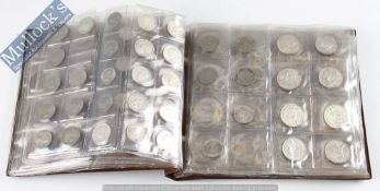Album of Mixed South Rhodesia Coins: To consist of Half Pennies, Sixpences, Pennies, Shillings,