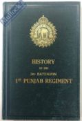India & Punjab – History Of 1st Punjab Regiment Book - A first edition of History of the 3rd