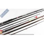 Fishing Rods - 2x carbon feeder rods to include Pro-Performance Carbo 12 ft 4 pc with 2 tips and a