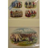 Richard Simkin (1850-1926) c.1889 Coloured Military Prints - all Military based scenes, ‘A Cavalry