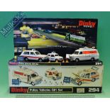 Dinky Toys Police Vehicle Gift Set Diecast Model 294 to consist of Mini Cooper, Land Rover, Ford