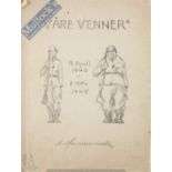 ‘Vare Venner 9 April 1940 – 8 May 1945’ Book by A. Hammarback, Dreyer, Oslo 1945 containing