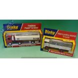 Dinky Toys 940 Mercedes Benz Truck Diecast Model Together with 950 Foden Fuel Tanker in original