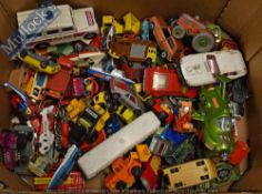 Assorted Play worn Diecast Models includes Matchbox, Corgi Juniors, Yatming, Dinky etc, worth