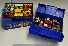 Matchbox Toys in Carry Case – Purpose made and holds 48 models within trays, outward folding,