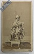 India & Punjab - Punjab prince photograph - An early carte-de-visite photograph of a Sikh to