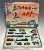 Rare Triang Minic RAF Special Squadron Push and Go Presentation Set – within original box,