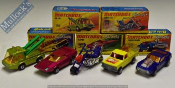 Matchbox 1970s Models to include Rolamatics 10 Piston Popper, Rolamatics 39 Clipper, Rolamatics 57