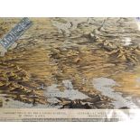Scarce and Early Map of Russia - Birds eye, panoramic view of the whole empire of Russia in Europe &