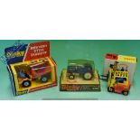 Dinky Toys 308 Leyland 384 Tractor Diecast Model Together with 404 Conveyancer Folk Lift Truck,