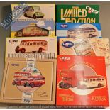Mixed Corgi Commercial Toys Diecast Models includes Coventry Bus Set, Bedford OB Coach Howards’