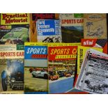 Collection of Motoring Publications to include Sports Cars Illustrated Volume 1 No. 1, No. 2, No. 4,