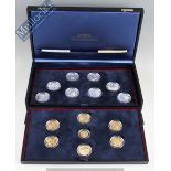 Scarce Finely Presented Monnaie De Paris Gold & Silver La Coupe Du Monde De Football France 98
