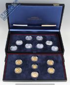 Scarce Finely Presented Monnaie De Paris Gold & Silver La Coupe Du Monde De Football France 98