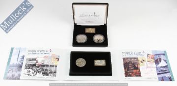 2 Royal Mint Coin Sets: To include The Coronation Anniversary Ingot & Crown set Limited Edition 0992