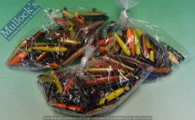 Collection of Assorted Fishing Minnows 150 in total various sizes and variations ready to use