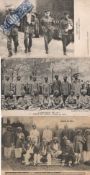 India & Punjab – Wounded Sikh Troops in France Three vintage WWI postcards showing Sikh, Indian