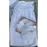 1950/60s Christening Gown - To include hat, quilted coat Pre-Natel Paris in original box and 15
