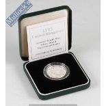1995 Royal Mint silver proof £2 WW2 Coins: .925 Silver two pound coin with leaflet in original case