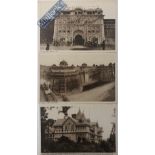 India & Punjab – Postcards of Patiala Three vintage postcards showing the palaces and fort of the