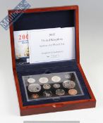 2005 Royal Mint Executive Proof coin Collection: To include Nelson crown, Trafalgar crown, £2