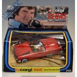 1980 Corgi Toys ‘Vega$ Ford Thunderbird’ 348 in red, comes with original box in very good condition