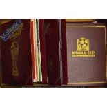 The World Cup Master File Collection - 5 Albums covering various World Cups in Postal History to