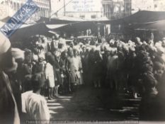 India & Punjab – Maharaja Patiala at Clock Tower Amritsar vintage photographs of the Sikh ruler of