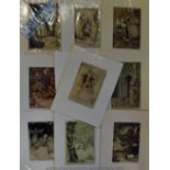 Arthur Rackham - Collection of prints all mounted in cream mounts ready for framing 30 x 22cm (10)