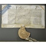King Henry “Royal Pardon” 1458 For William Bulkeley in Eyton, Cheshire - in relation to