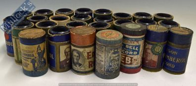 Quantity of Phonograph Cylinders – Thomas Edison makers, a mixed variety many with decorative carded