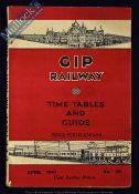 Great Indian Peninsula Railway - Time Table And Guide April 1947 - A detailed 77 page Time Table