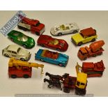 Matchbox Series Selection to include 26 Foden Cement Mixer, 42 Iron Fairy Crane, 16 Case Tractor, 18