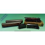 Selection of Diecast Model Trains To include Trix TT 62750 loco and tender, OO Gauge Hornby