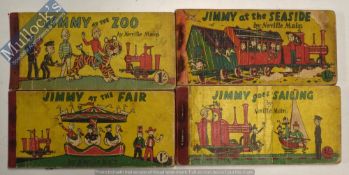 Children’s Books Jimmy at the Zoo, at the Fair, at the Seaside, goes Sailing by Neville Main (4)