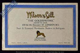Wilson & Gil, “The Goldsmiths” Catalogue - 139-141 Regent St. London, W.1. Season 1924-25. Avery