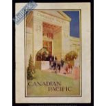 British Empire Exhibition, Wembley 1924 Canadian Pacific Steamship And Railway Company Pavilion -