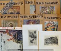 N. W. Ward Prints – to include Shakespear’s birthplace and Polperro Harbour both signed the artist