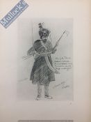 India & Punjab – Antique Print of Sikh Warrior of Jind State - A vintage print titled One of the